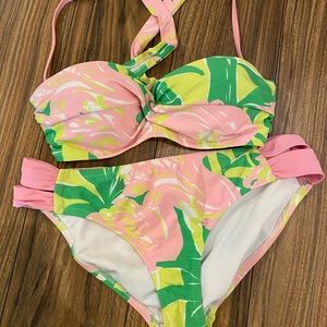 Lilly Pulitzer for Target swimsuit bikini Medium